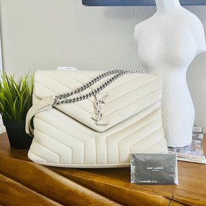 YSL Saint Laurent Large Monogram Envelope Bag